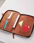 Leather Travel Document Holder - Pikore