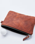 Leather Golf Pouch - Pikore