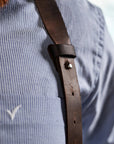 Leather Men's Suspenders - Pikore