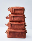 Leather Toiletry bag / Gift for Present - Pikore