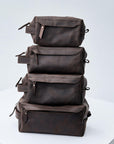 Leather Toiletry bag / Gift for Present - Pikore