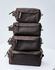 Leather Toiletry bag / Gift for Present - Pikore