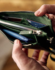 Personalized Leather Wallet Clutch - Pikore