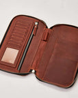 Family Passport Holder For 4 — Premium Personalized Handmade Leather Passport Holder | Pikore