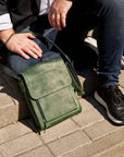 Satchel Leather Bag - Pikore