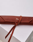 Leather Tool Roll Bag - Pikore