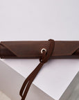 Leather Tool Roll Bag - Pikore