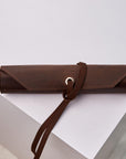 Leather Tool Roll Bag - Pikore
