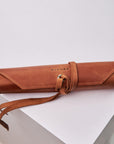 Leather Tool Roll Bag - Pikore