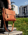Messenger Leather bag - Pikore