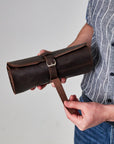Leather Tool Roll Organizer - Pikore