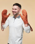 Leather Oven Mitts - Pikore