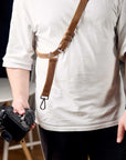 Leather Camera Shoulder Strap - Pikore