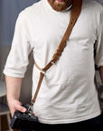 Leather Camera Shoulder Strap - Pikore