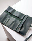 Leather Paint Brush Roll