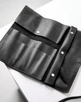 Leather Paint Brush Roll