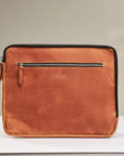 Leather Macbook Sleeve with Zipper - Pikore