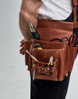 Leather Carpenter Tool Belt - Pikore