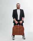 Leather suit carrier - Pikore