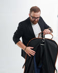 Leather suit carrier - Pikore