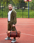 Leather duffle bag - Pikore