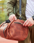 Leather duffle bag - Pikore