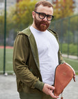 Leather Ping Pong Case - Pikore
