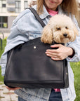 Leather Dog Travel Bag - Pikore