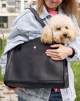 Leather Dog Travel Bag - Pikore