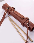 Leather Drumstick Roll Bag - Pikore
