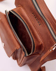 Leather Hip Pack with Thigh Strap - Pikore