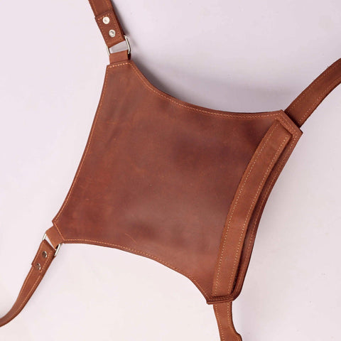 Leather Hip Pack with Thigh Strap - Pikore