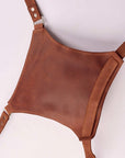 Leather Hip Pack with Thigh Strap - Pikore