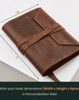 Leather Book Cover - Pikore