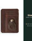 Airtag Wallet Size Banner