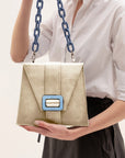 Beige Chain Bag