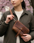 Leather Belt Bag