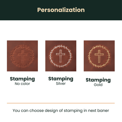 Bible Cover Personalization Banner