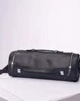 Black Leather Knife Bag