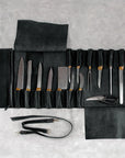Black Large Knife Roll