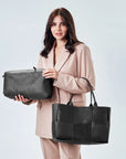 Black Woven Bag
