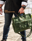 Briefcase Messenger Bag