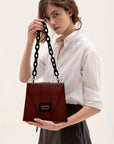 Brown Chain Bag