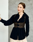 Brown Harness Belt
