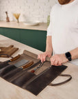 Brown Knife Case