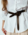 Brown Knot Belt