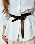 Brown Knot Belt
