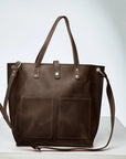 Brown Laptop Tote