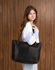 Brown Leather Tote