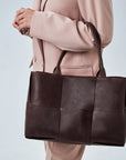 Brown Woven Bag